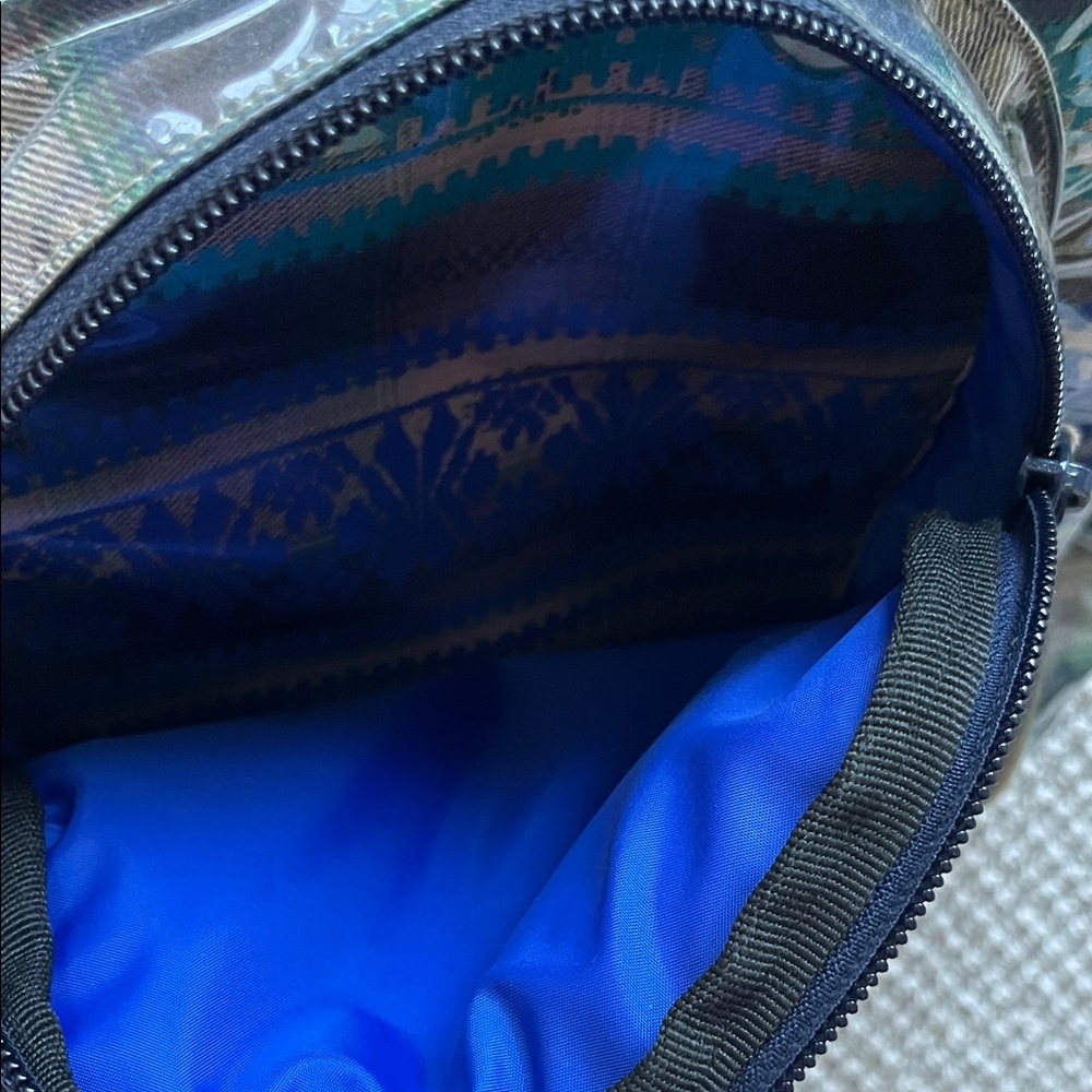 Roller Rabbit Little Kid Blue/Green Patterned Lenny Backpack - Picture 3 of 9